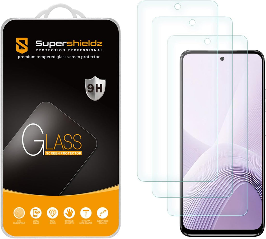(3 Pack) Designed for Motorola Moto G Power (2026/2025) Tempered Glass Screen Protector, Anti Scratch, Bubble Free