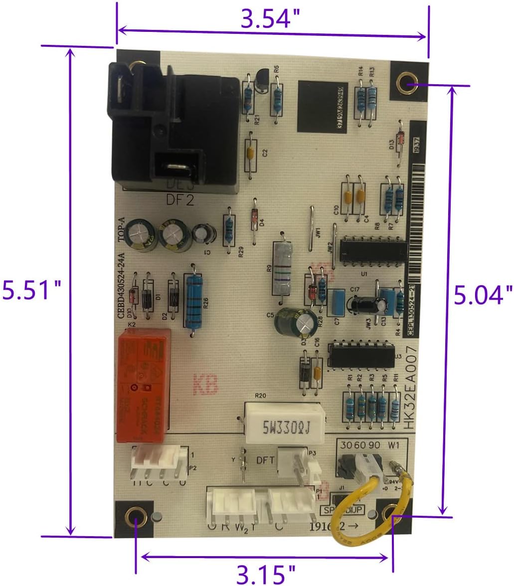 HK32EA007 Defrost Control Board HVACR Replacement 213CEA036000BAAA
