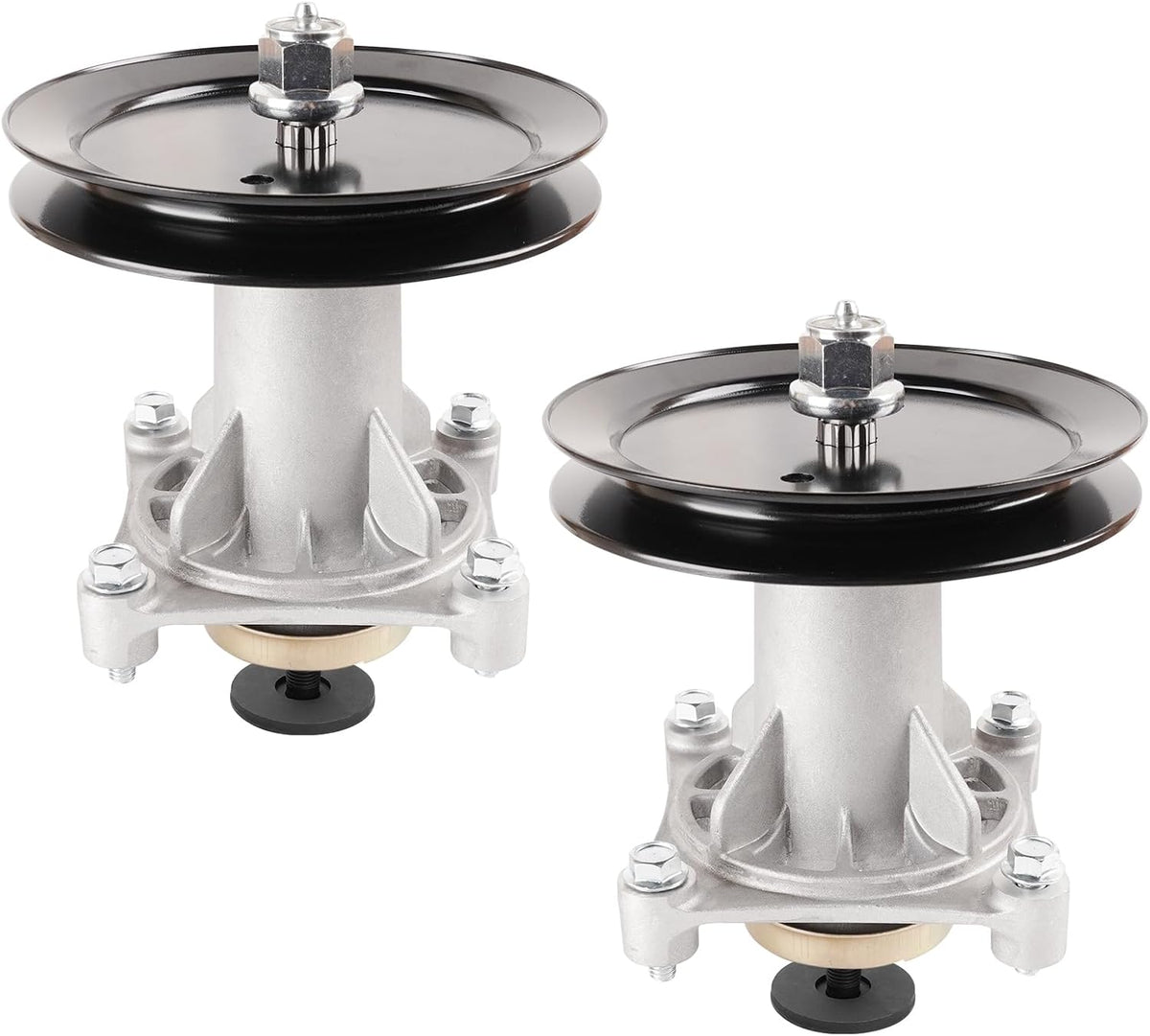 187292 192870 Spindle Assembly with 195945 Pulley Fit for 42" 46" 48" 54" Mower Deck Husqvarna Z254 YTH22v46YTH 24v48
