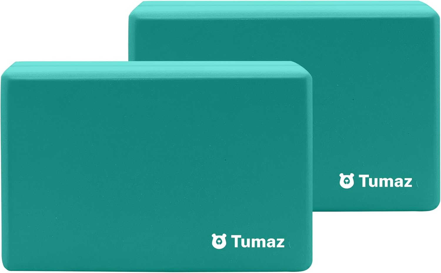 Non-Slip Yoga Blocks，High-Density EVA Foam 2 Pack for Yoga & Pilates | High-Density Support | Lightweight | EVA Foam