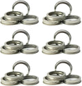 Regular Mouth Mason Jar Replacement Rings or Tops 24Pcs for Tinplate Metal