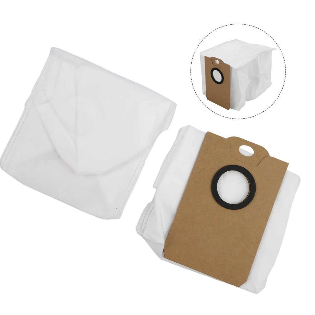 6 Pack Mop Pads with 8 Dust Bags for Trouver E10, for Liectroux M70 Pro