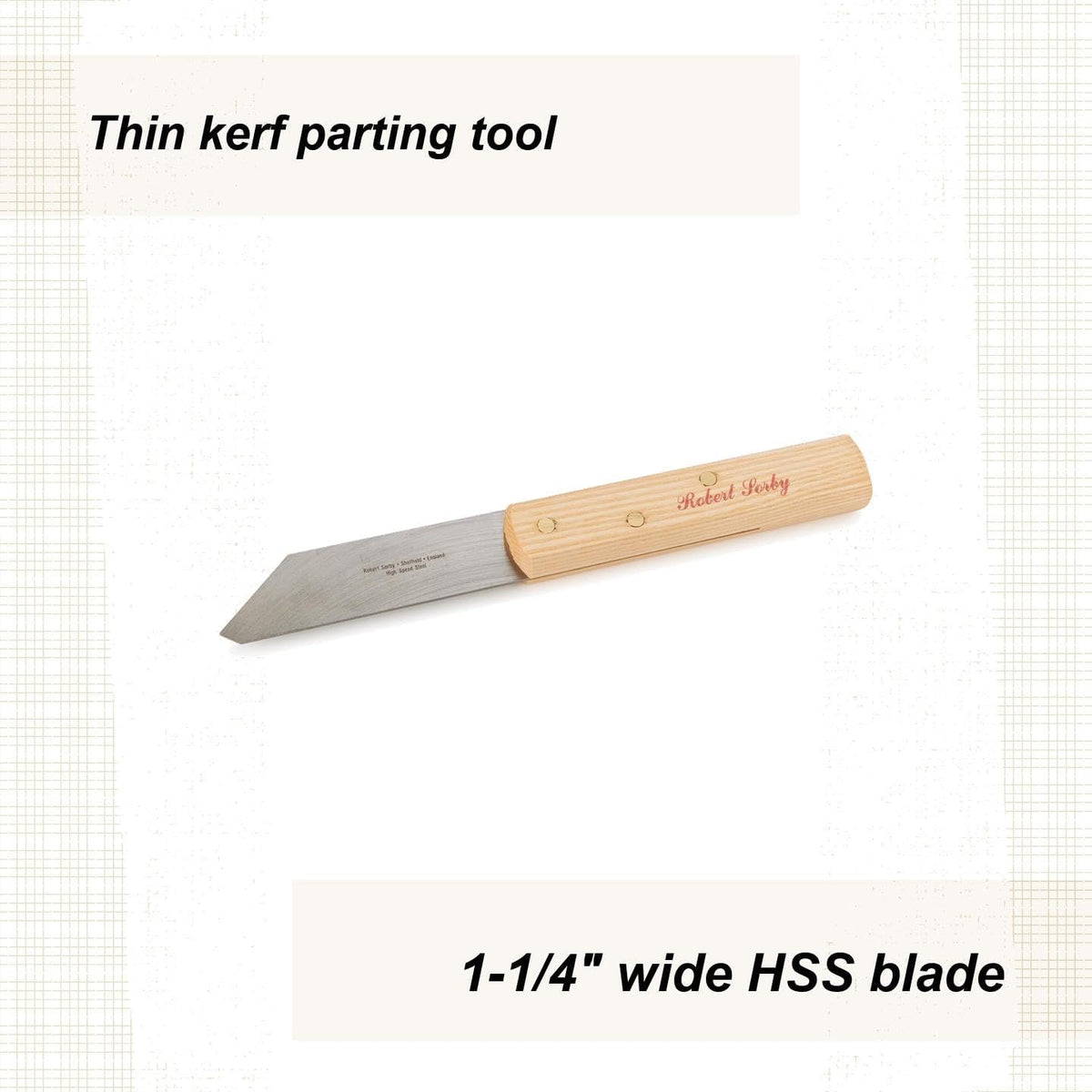 Sorby Thin Kerf Parting Tool
