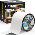 TITANPATCH PRO Waterproof Sealant Tape – White 4" x10' – Stops Leaks Fast & Stays Sealed for 15+ Years – Sticks to