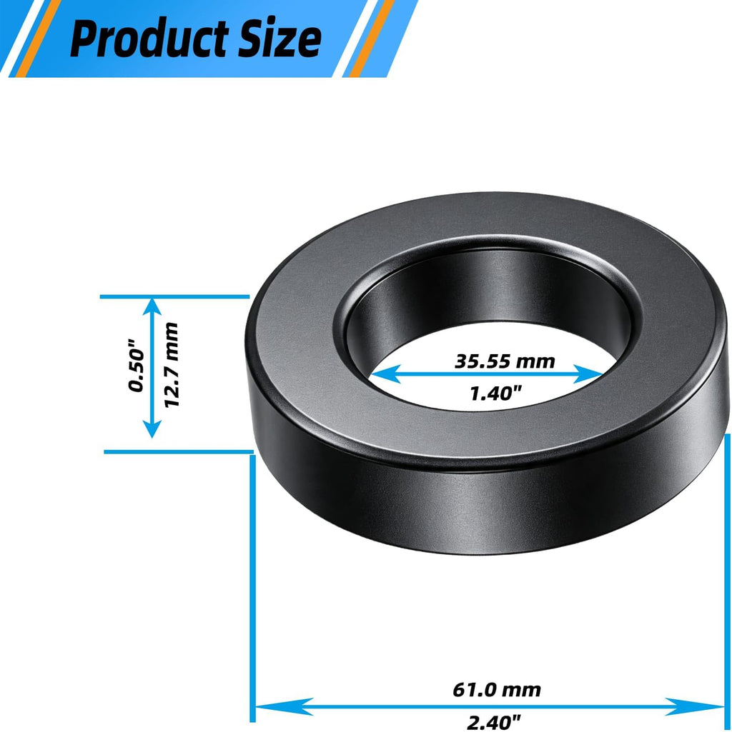 Toroid Ferrite Core for FT240-43 Ferrite Choke Ring, 1 Pack