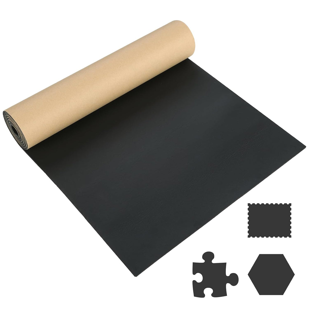 1/8" T x 12" W x 48" L Neoprene Foam Padding with Adhesive