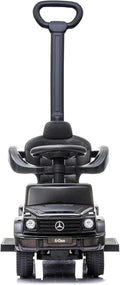 3 In 1 Mercedes G-Wagon Push Car for Toddlers 1 to 3 Years Old, Kids Outdoor Stroller with Music, Horn Sounds, and