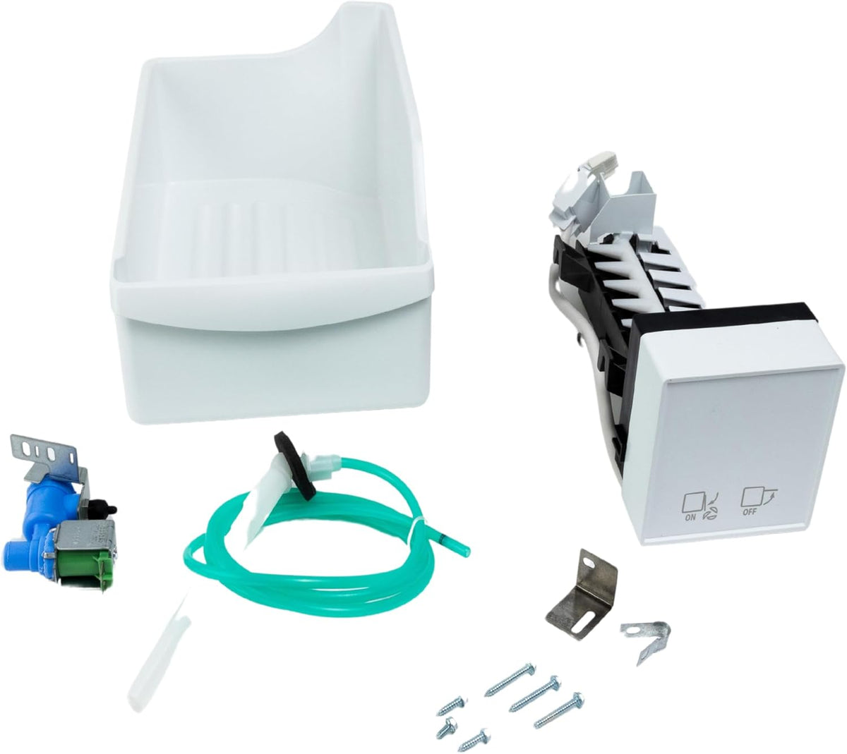 Frigidaire IM116000 Ice Maker Assembly Kit for Refrigerators, White