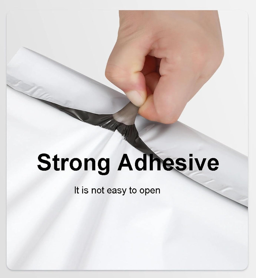 Poly Mailers with Handle 10x13 120 Pcs, Self-Seal Shipping Bags, Easy to Carry Packaging Bags for Small Business