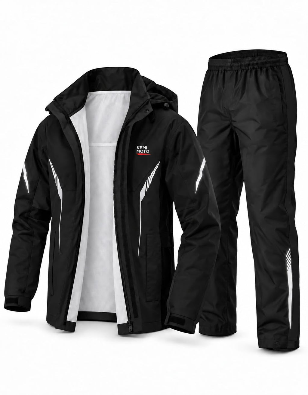 Motorcycle Rain Suits for Men with Dual Breathable System