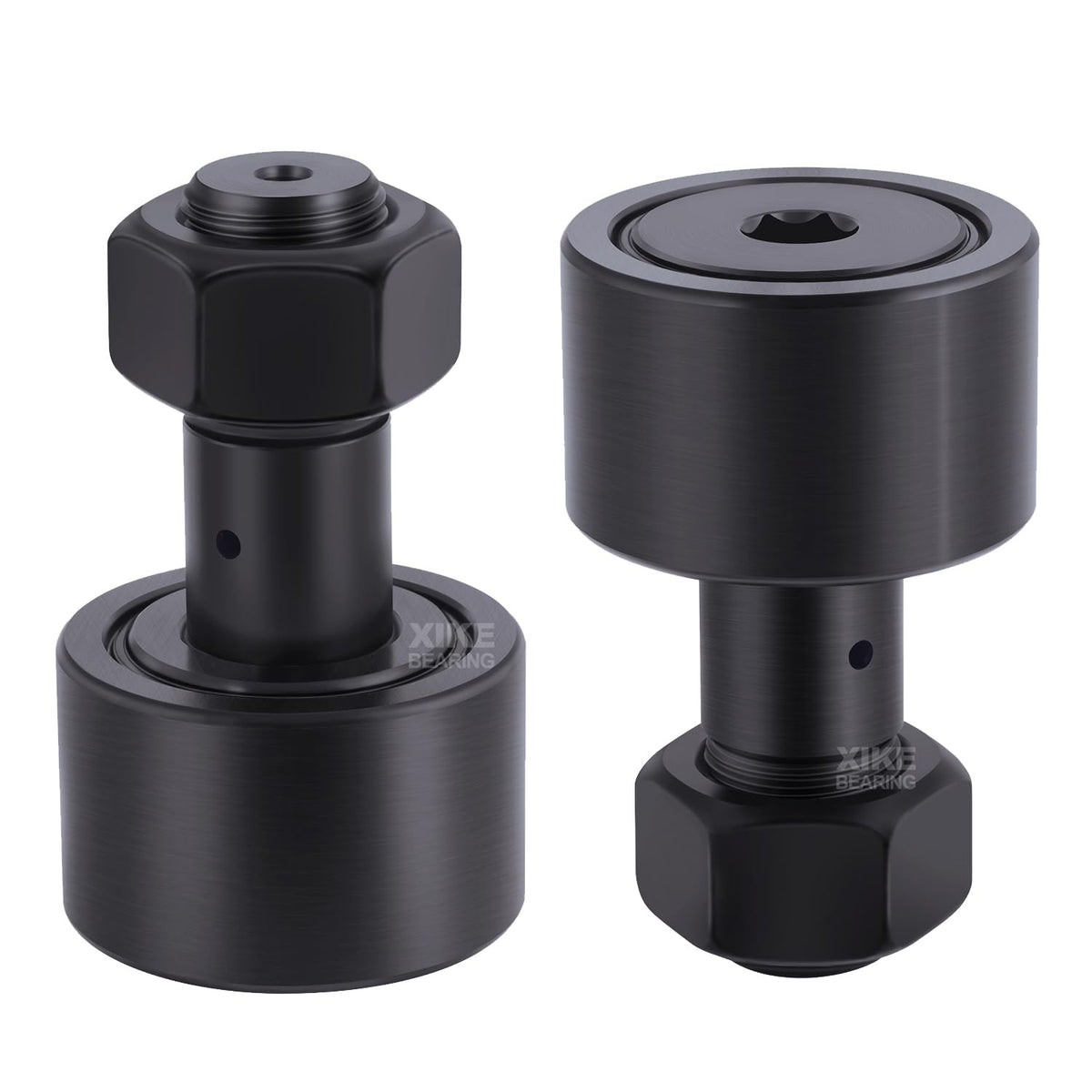 XIKE 2 Pcs CF 2 SB Double Rubber Seals Cam Follower Bearings