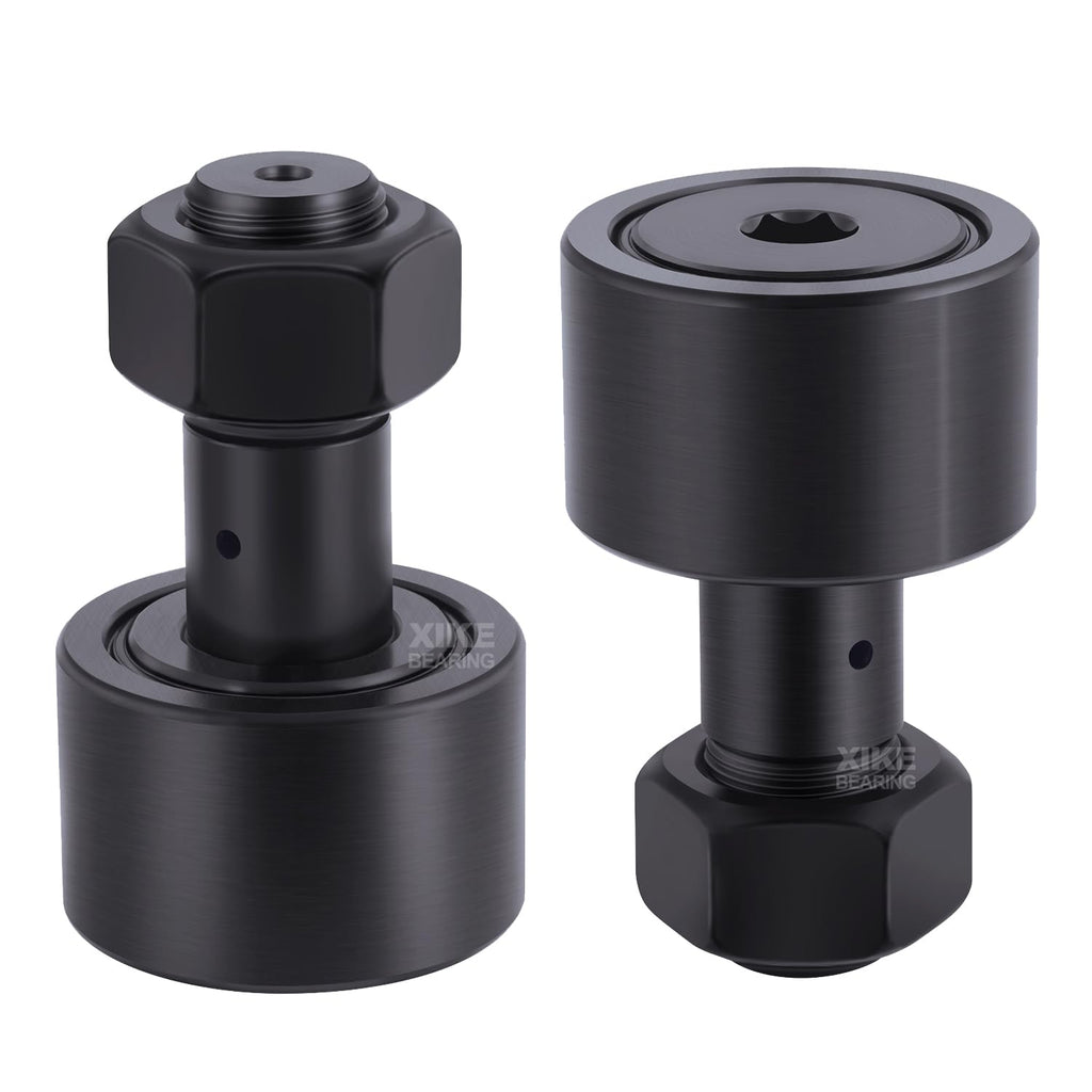 XIKE 2 Pcs CF 3/4 SB Double Rubber Seals Cam Follower Bearings.