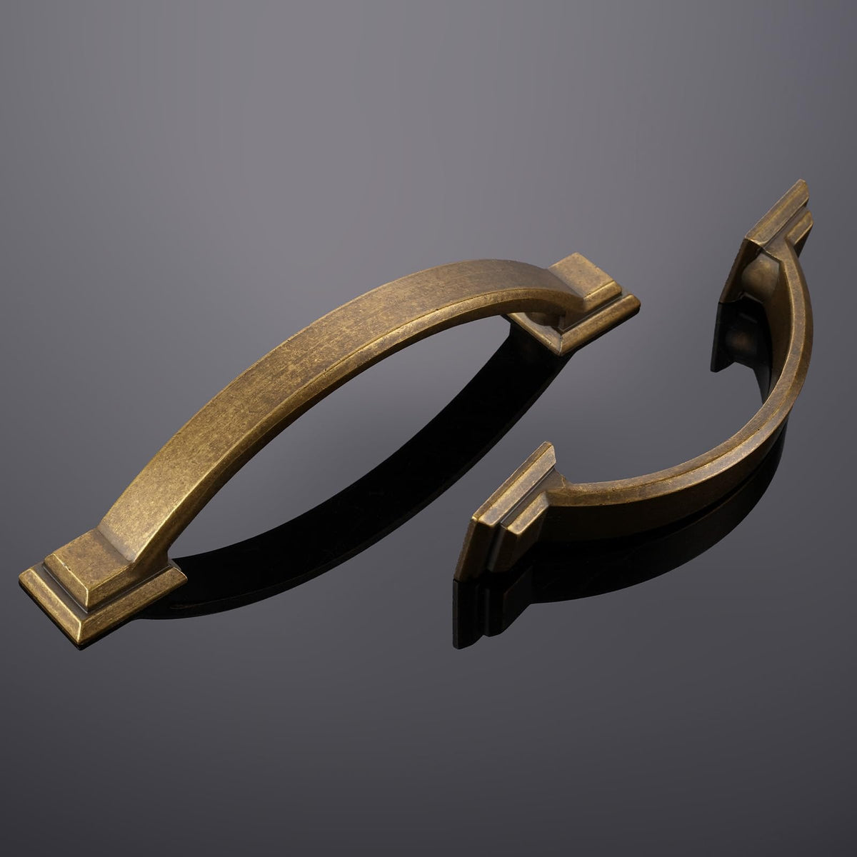 20 Pack 3 Inch Cabinet Pulls Antique Brass Kitchen Cabinet Handles Zinc Alloy Drawer Pulls Solid Cabinet Hardware