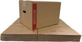 Medium Moving Boxes 18x14x12 with Handles (20 Pack) - 32 ECT Cardboard Storage Boxes for Moving & Packing