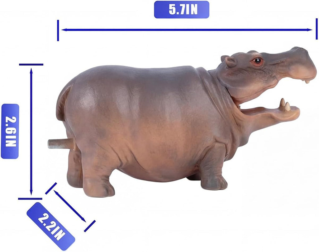 Fish Tank Bubbler Decorations, Creative Hippo Aquarium Bubbler Decorations, Aquarium Bubbler Stone, Aquarium Resin