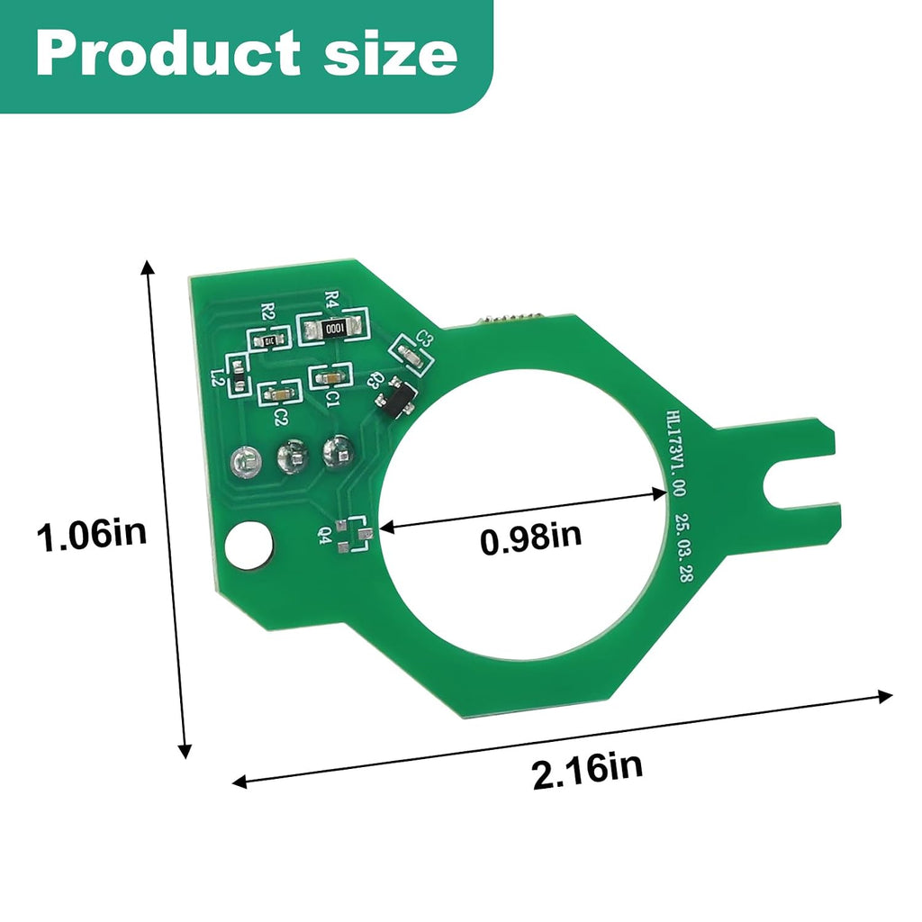 WB27X28659 Range Cooling Fan Sensor Board Compatible with GE | Replaces WB27T11451, WB27X23614, AP6278889, PS12170456, 4586300, AP5791007, PS8754576, EAP12170456, EAP8754576 & WB27X28659-24PK
