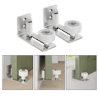 SMARTSTANDARD Sliding Barn Door Floor Guide for Bottom Adjustable Roller