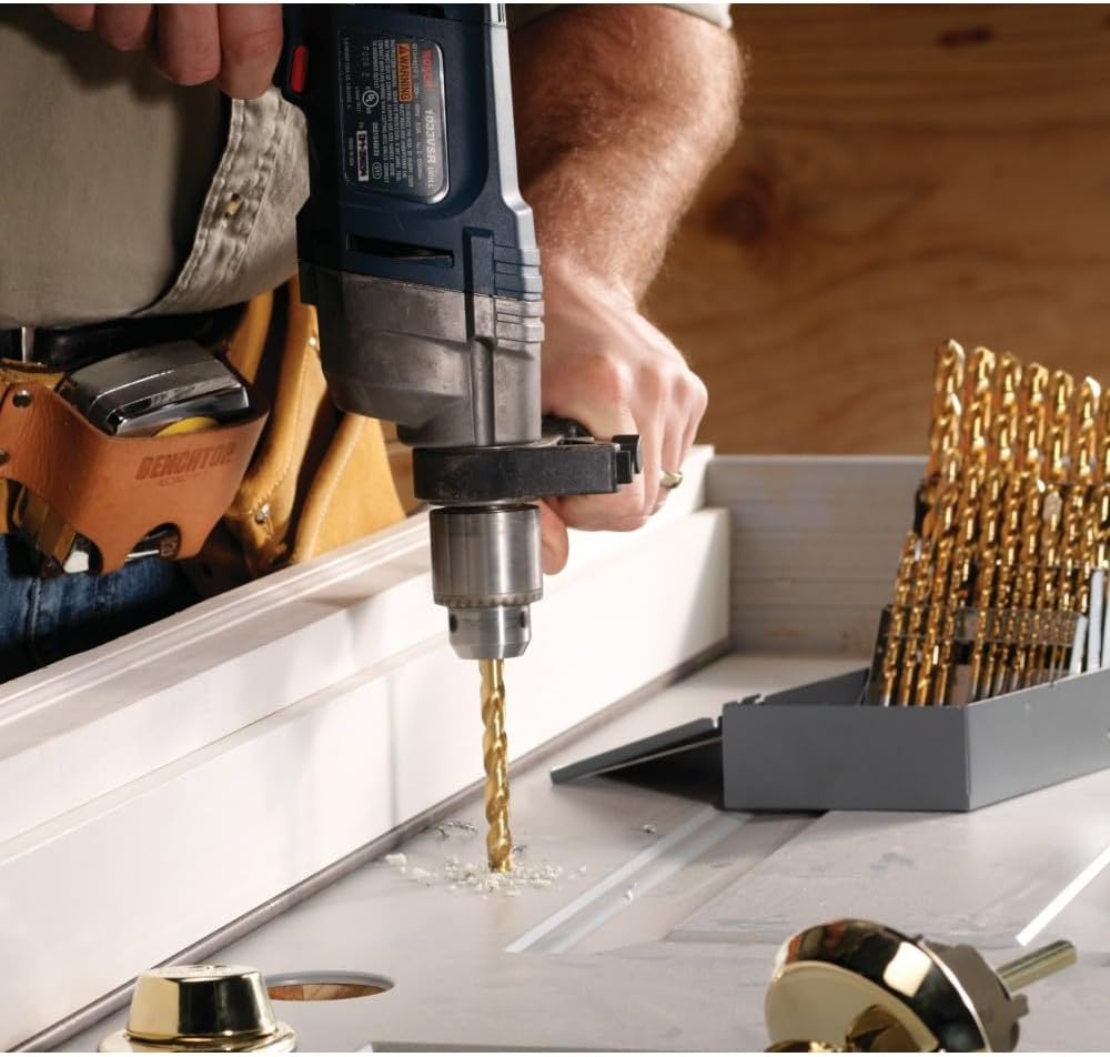 Bosch TI2133 3/32 in. x 2-1/4 in. Titanium Nitride Coated Drill Bit