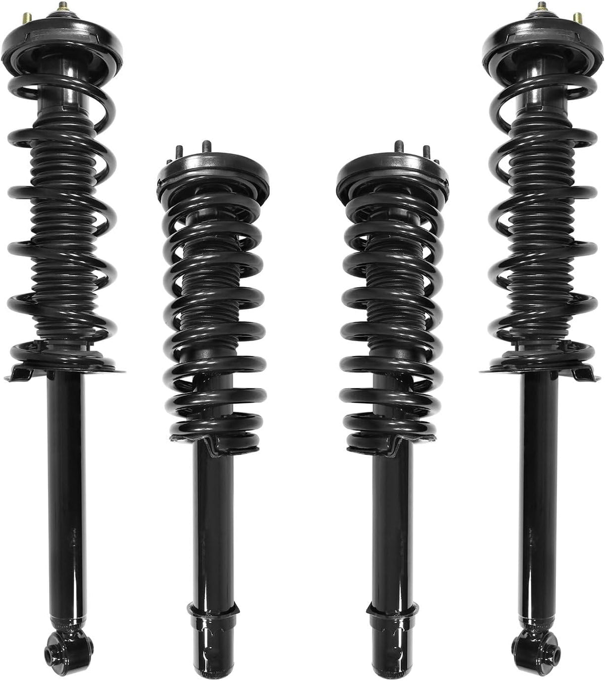 COMPLETESTRUTS - Front & Rear Complete Strut Assemblies with Coil Springs Replacement for 2003-2007 Honda Accord - Set of 4
