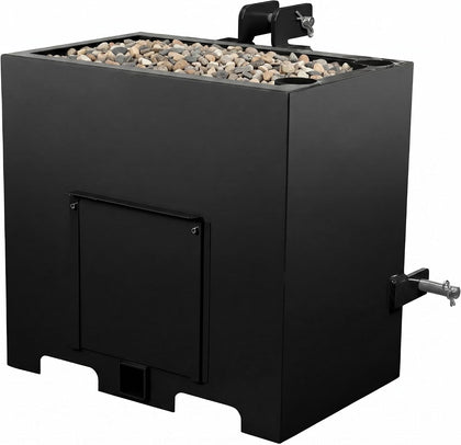 Ballast Box 3 Point Category 1 Tractor, 800 LBS Capacity Ballast with 2 in Hitch Receiver, Fits Category 1 Tractor