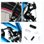 Hapleby 10PCS Premium Bike Shift Cable, Professional Bicycle Shift Wire Kit for Mountain and Road Bicycle, For Free 5 O-rings, 10 End Ferrules and 20 End Caps