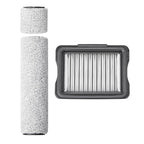 Filter Brush Roller and Filter Kit for EUREKA RapidWash 630 Vacuum Cleaner, High-Density Soft Bristle Replacement Accessories
