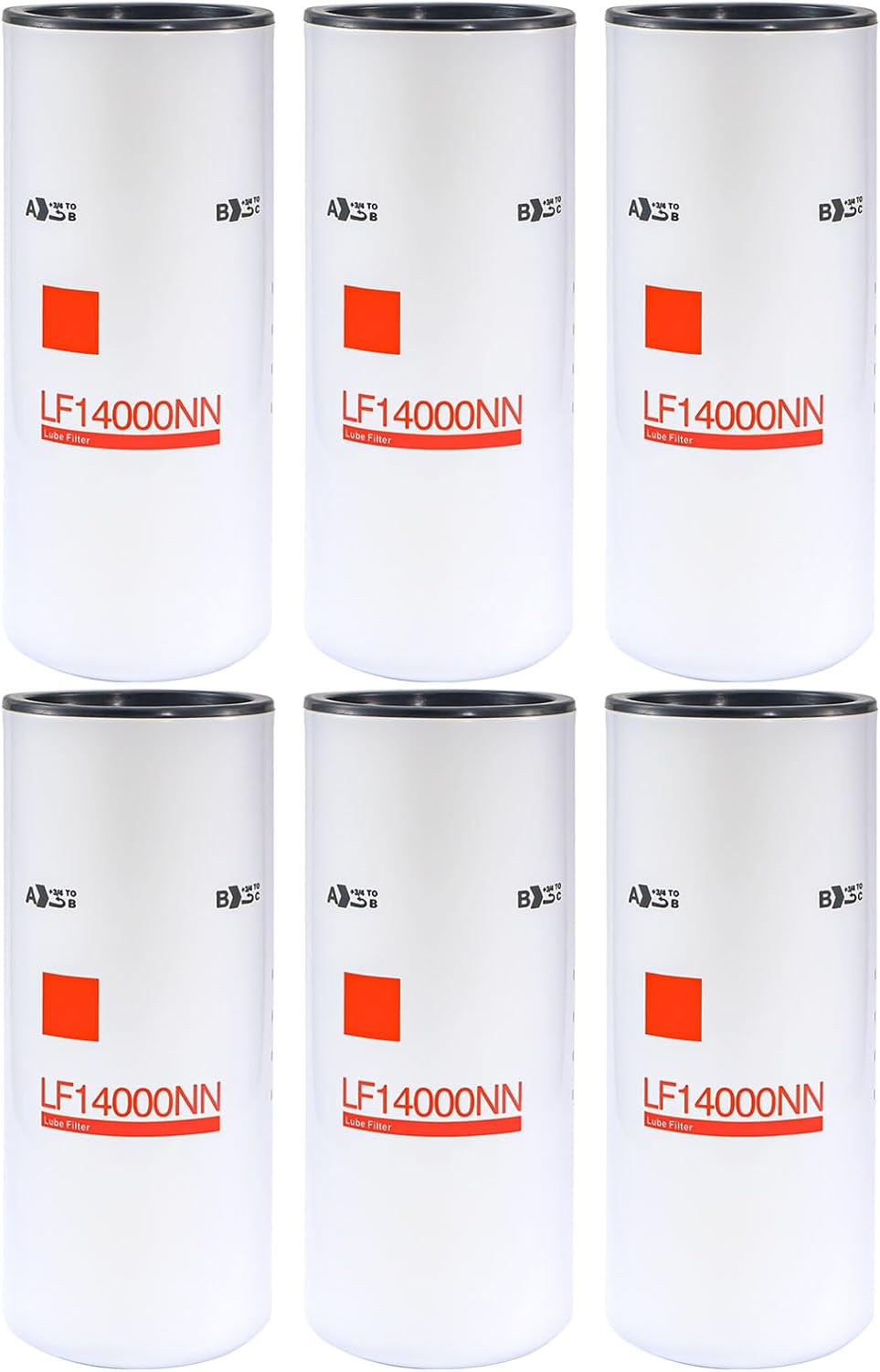LF14000NN Oil/Lube Filter Set Of 6