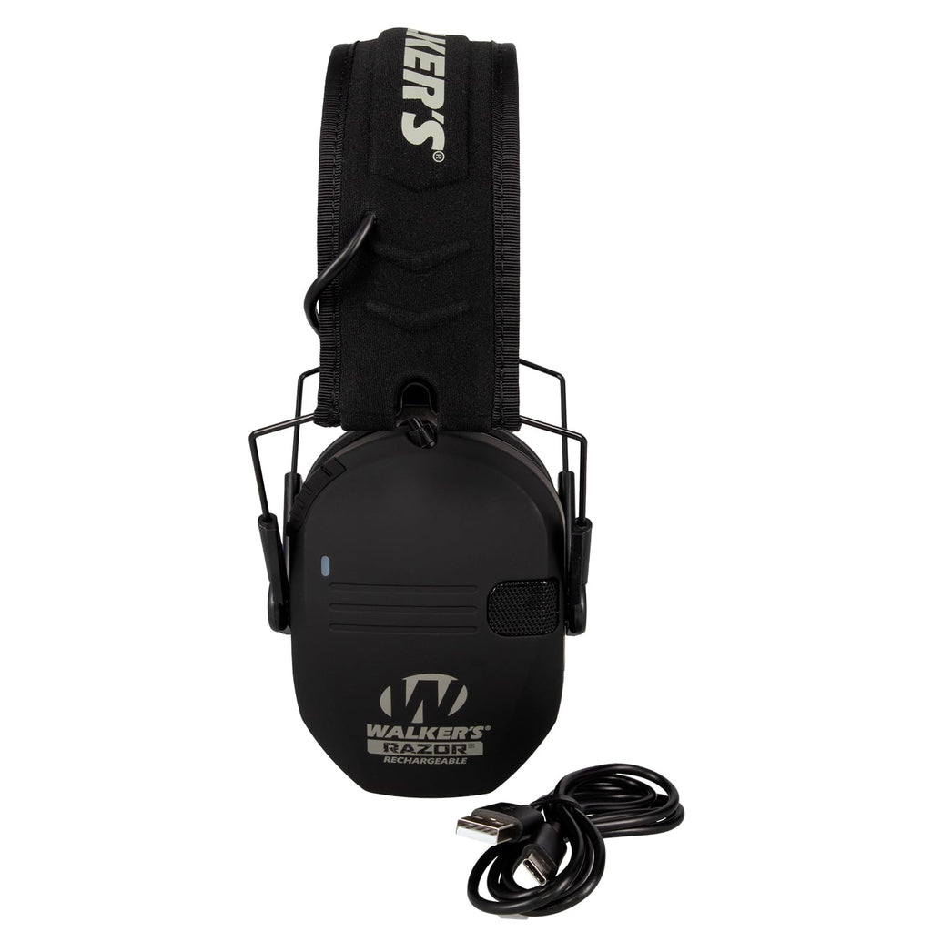 Razor Rechargeable Electronic Hearing Protection Ear Muffs