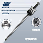NXTRIP CV Axle Front Right Compatible with 1999-2004 Jeep Grand Cherokee