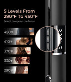 Flat Iron Hair Straightener, Titanium Flat Iron