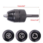 Yakamoz 2-13MM Keyless Drill Chuck Adapter with SDS Plus Adaptor
