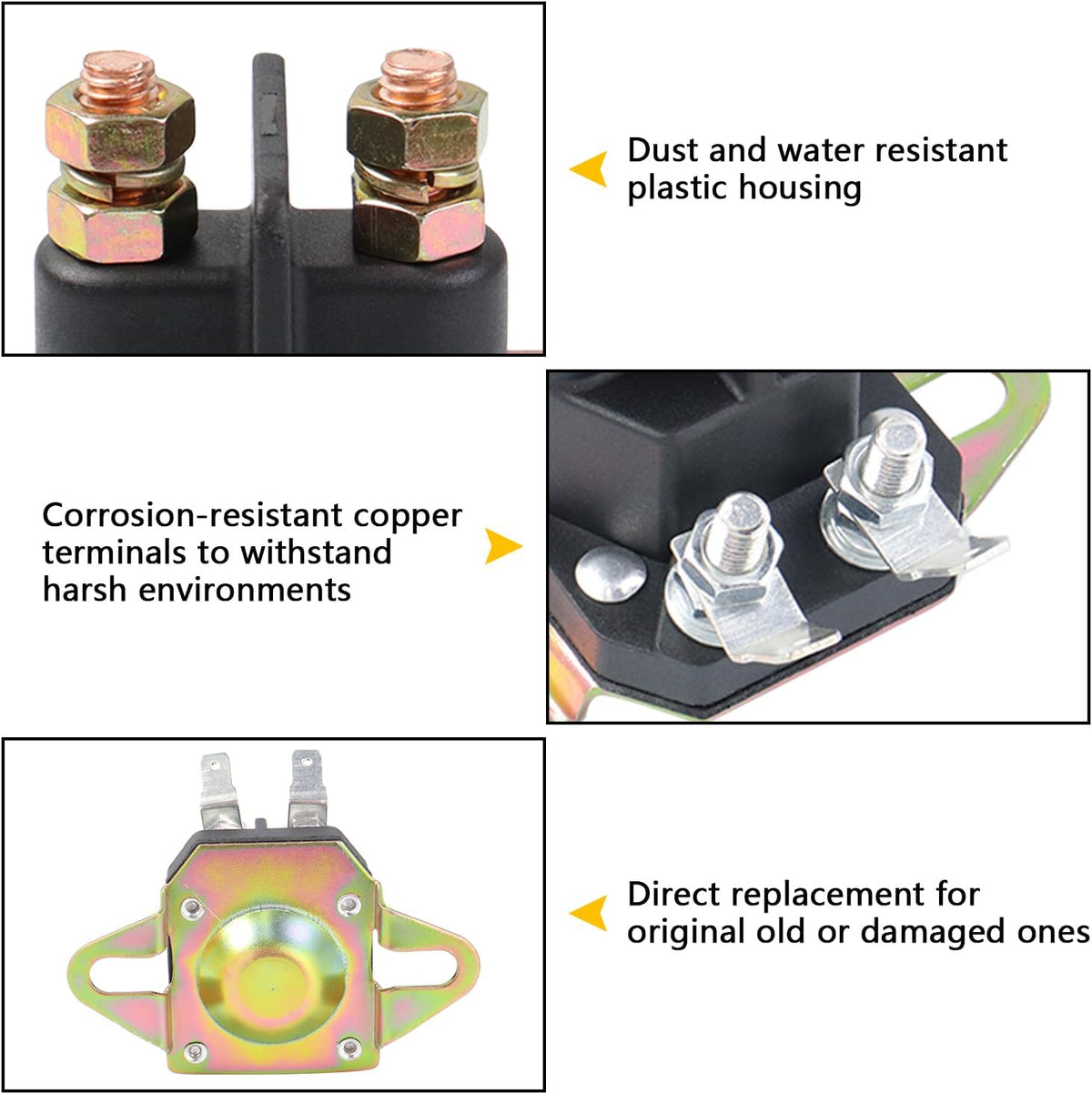 117-1197 Starter Solenoid Compatible with Toro Exmark Timecutter Zero Turn