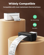 4x6 Thermal Labels, 1000Pcs/2 Stacks, White Shipping Labels