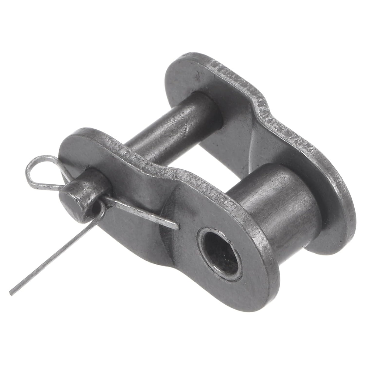uxcell 8Pcs #40 Chain Offset Half Link Roller, 1/2" Pitch Carbon Steel, Standard Chain End Connector Split Links for 08A Chain