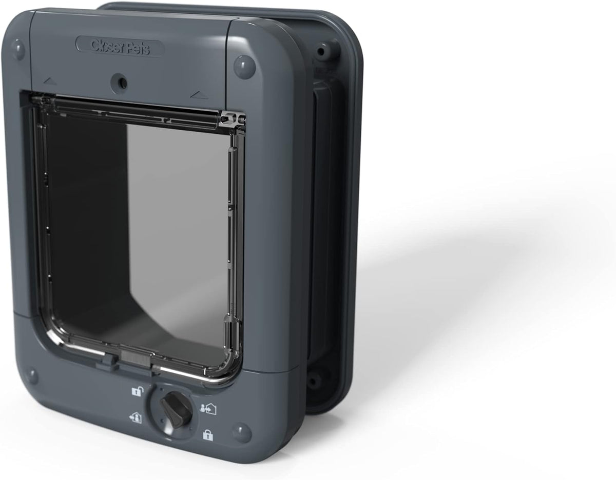 Microchip Activated Cat Flap (360) - For Small to Medium Cats, Accommodates up to 30 Pets, for Single/Multiple