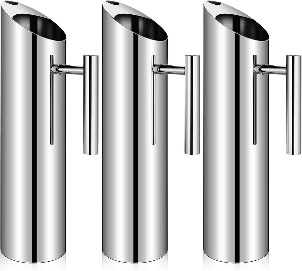 3 Pack 70oz/2l Stainless Steel Water Pitcher