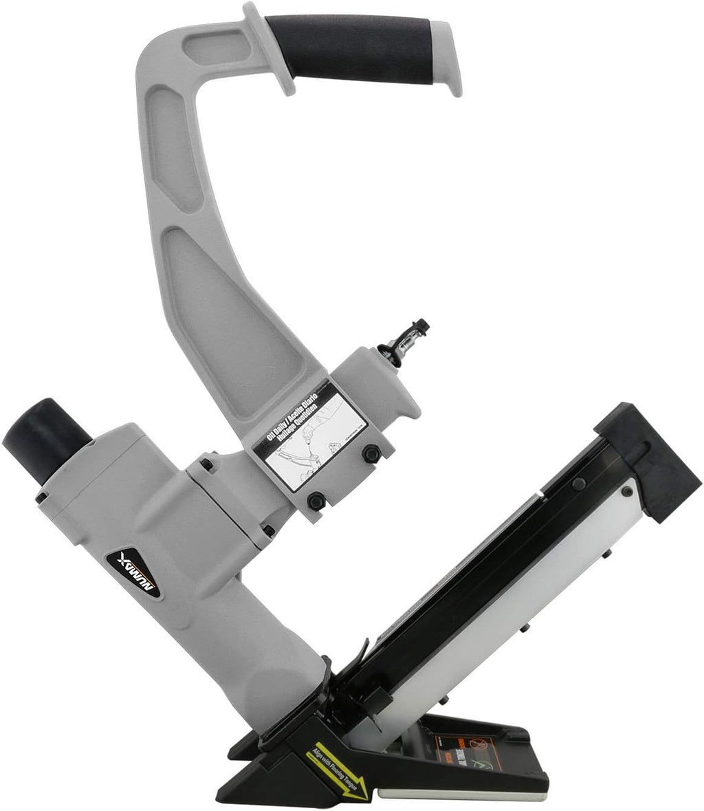 SFL618 Pneumatic 3-in-1 15.5-Gauge and 16-Gauge 2" Flooring Nailer / Stapler with Flooring Mallet and Interchangeable