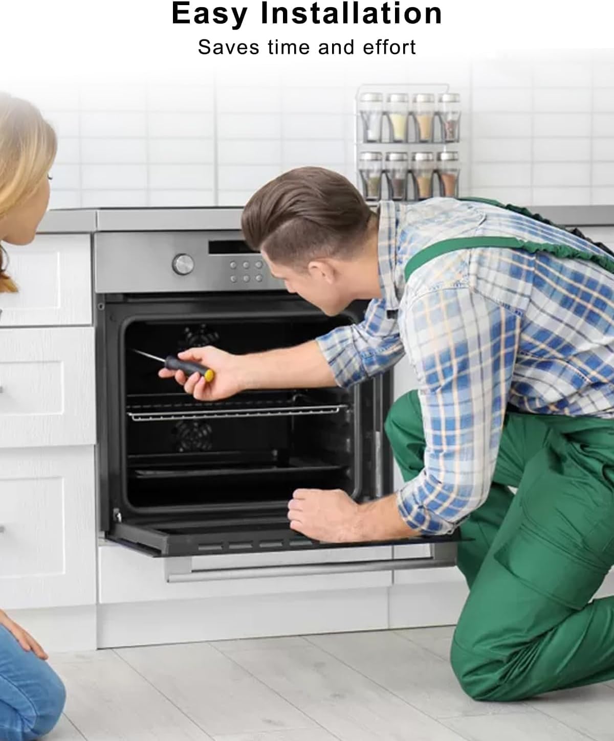 Range Broil Element DG47-00037A Fit for Samsung Electric Freestanding Oven