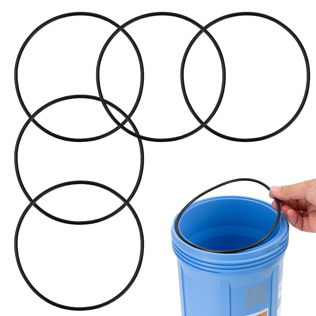 5 Pack 151122 Big Blue Water Filters Housing O-Rings
