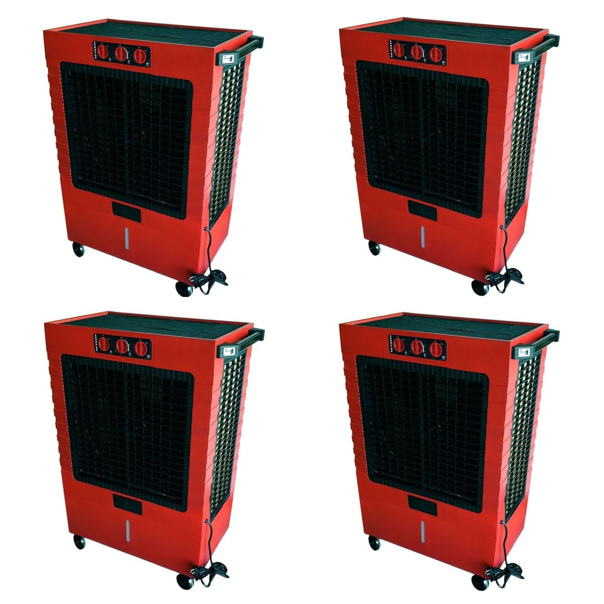 Hessaire M270R 5300 Cfm High Velocity Cooling Fan with Storage