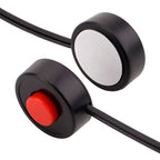 Mini Horn Momentary Push Button Switch with Quick Connector and Pre-Wires