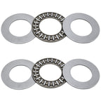 DEEG 4PCS AXK2035 2AS Needle Roller Thrust Bearings 20x35x4mm