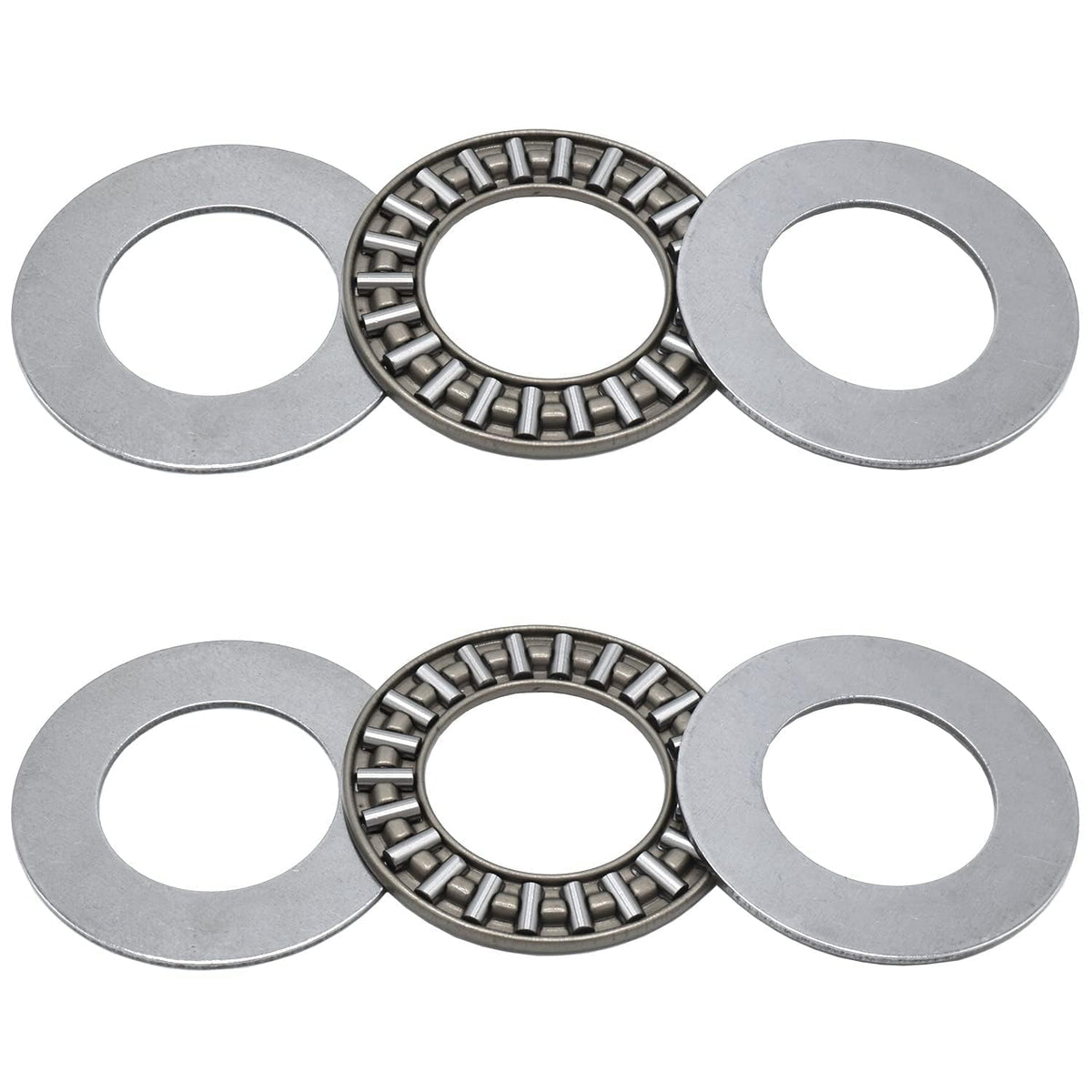 DEEG 4PCS AXK2035 2AS Needle Roller Thrust Bearings 20x35x4mm