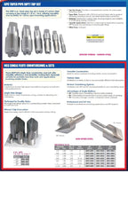 HHIP 2001-0245 3/4" Single Flute 60 Degree High Speed Steel Countersink