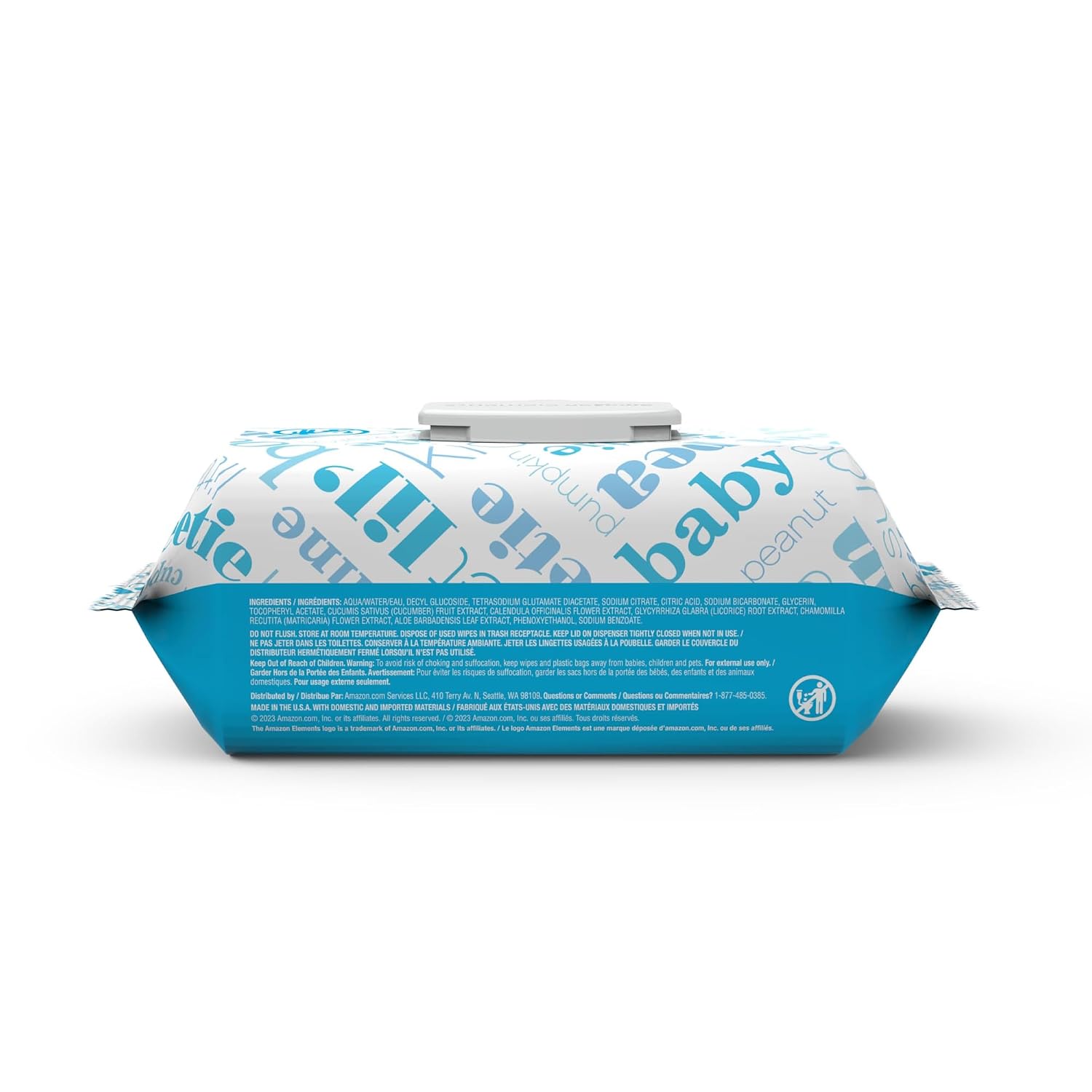 Baby Wipes, Unscented, Hypoallergenic, Alcohol-Free, With Aloe and Vitamin E, 810 Count, Flip-Top Packs