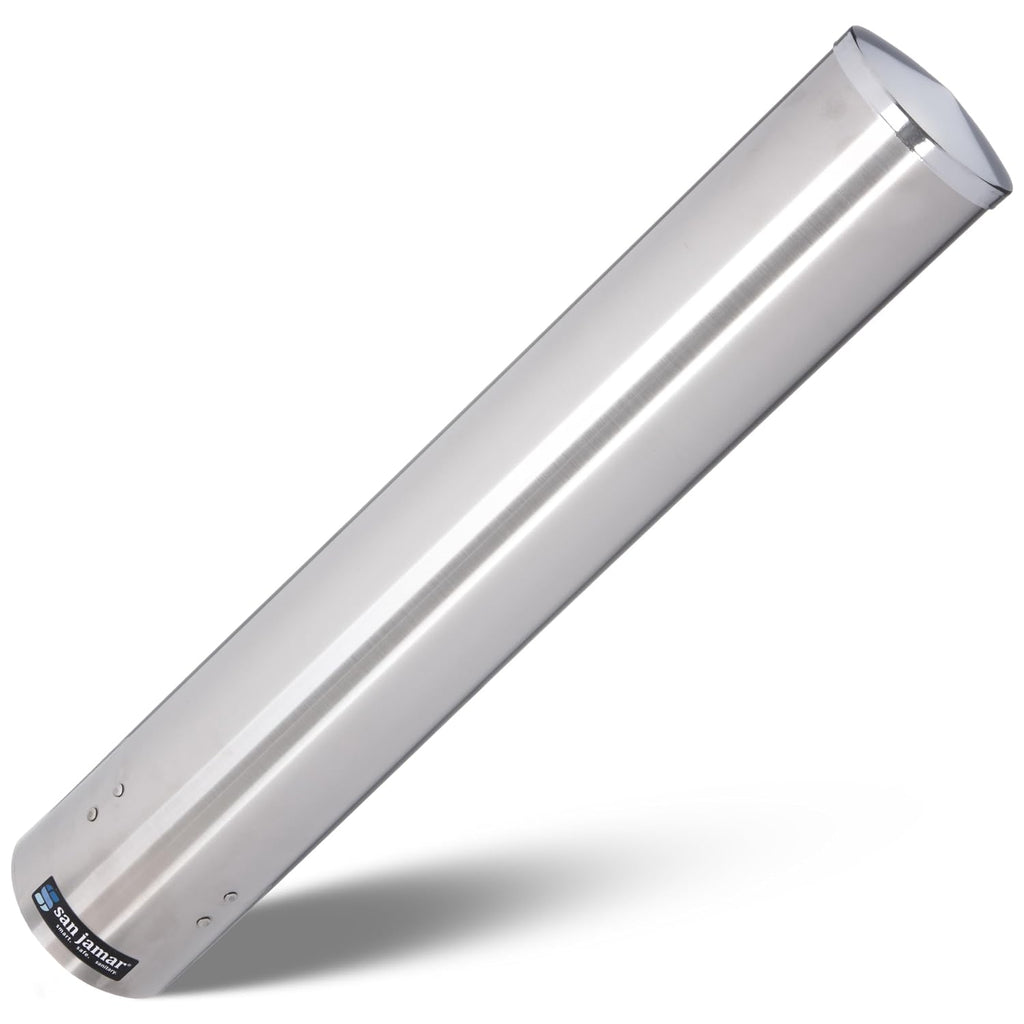 23.5-Inch Stainless Steel Cup Dispenser, 12-24 oz
