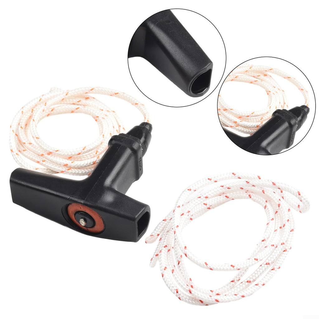 Recoil Starter Handle with 4.5mm Rope for TS400 TS410 TS420 TS460 TS510 Cut-off Saw Replacement Pull Start Cord Assembly