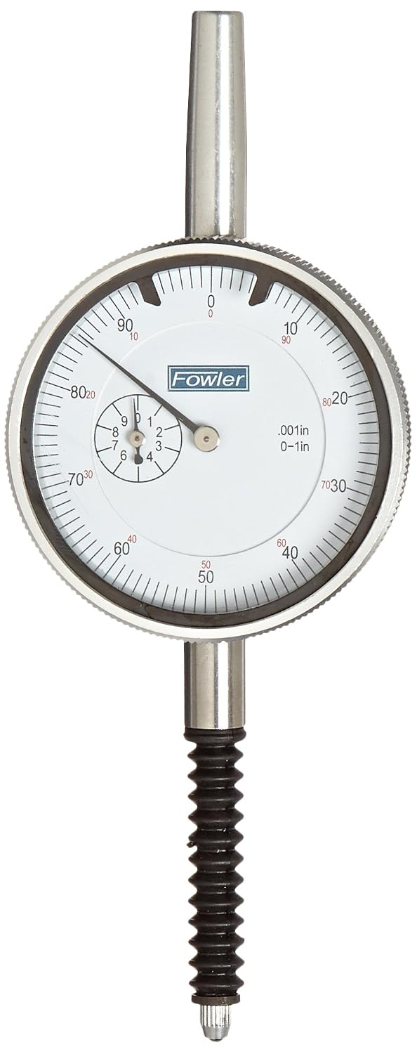 Fowler 52-520-450-0, Ip54 Dial Indicator With 0-1" Measuring Range