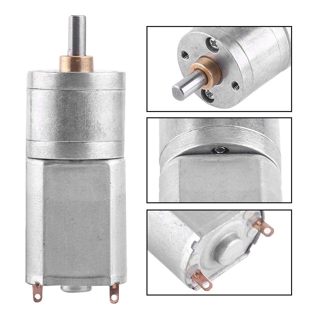 DC 12V High Electric Gear Reduction Motor 15~200RPM Outer Diameter 20mm / 0.78"(100RPM)