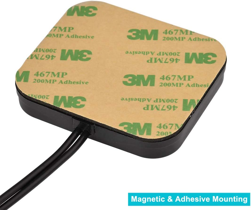 4G LTE Adhesive Magnetic Mount Antenna MIMO SMA Male Antenna | Compatible with 4G LTE Wireless Home CPE Mobile Modem